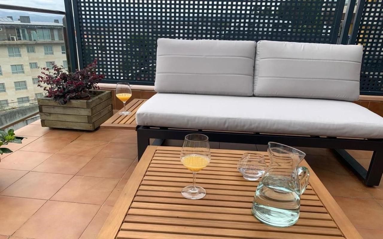 Apartamento En Baiona A 200M De La Playa Esterno foto